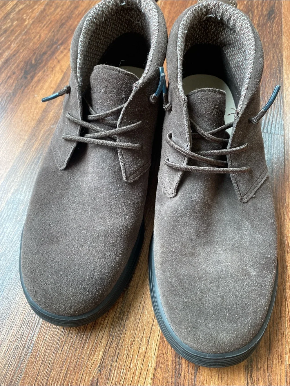 Hey Dude Jo Suede mens  Chukka slip on boot Brown Sz 9